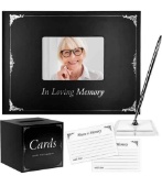 5PCS Funeral Guest Book for Memorial Service