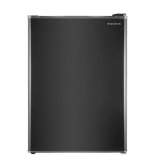 Insignia - 2.6 Cu. Ft. Mini Fridge - Black