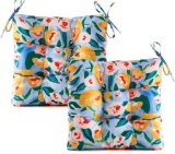 ARTPLAN Outdoor Cushions Seat Back Set of 2