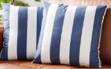 Nestinco Set of 2 Striped Pillow Covers Navy