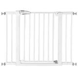 BABELIO 26-40 Inch Pressure Mounted Metal Baby gate Pet Gate