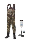 HISEA Neoprene Chest Waders for Men with Boots