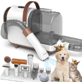 Bunfly Dog Grooming Kit & Vacuum Suction
