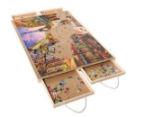 Lavievert Wooden Jigsaw Puzzle Board