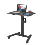BONTEC 25.6 x 17.7 Inch Mobile Stand Up Desk