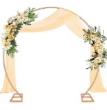 9.5FT Round Backdrop Stand Large
