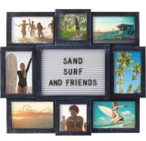 Letter Board 8-Opening Photo Collage, 19 x 17 inch