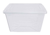 56 Quart Plastic Storage Bins Waterproof
