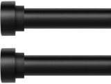 Black Curtain Rods for Windows