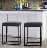MAISON ARTS Black Counter Height 24