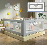 EAQ Bed Rail for Toddlers, Infants Safety Bed Guardrail