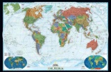 National Geographic World Decorator Wall Map - 46 x 30.5 inches
