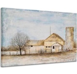 YHSKY ARTS Rustic Canvas Wall Art