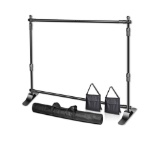 EMART 8 x 8 ft Adjustable Telescopic Tube Backdrop Banner Stand