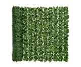 DearHouse Artificial Faux Ivy Hedge Privacy Fence Wall Screen, Leaf and Vine Decoration for Outdoor
