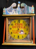 Cafe Cotera Wall Wooden Clock