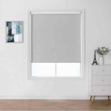 ChrisDowa Blackout Roller Shade, Window Blind with Thermal Insulated, UV Protection Fabric. Total