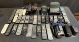 Lot DVD & TV controls Speakers, Cam & Miscellaneous
