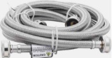 Smart Choice Laundry 6' Stainless Steel Fill Hose 2 Pack
