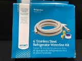 Smart Choice 6' Stainless Refrigerator Waterline Kit