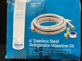 Smart Choice 6' Stainless Refrigerator Waterline Kit