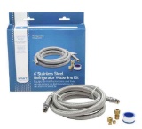 Smart Choice - Stainless-Steel Refrigerator Waterline Kit Required for Hook-Up