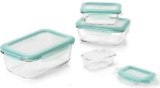 OXO Good Grips Smart Seal Leakproof Glass Food Storage Container Set