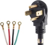Smart Choice Wall Outlet Pattern 6?30 Amp 4 Wire Dryer Cord