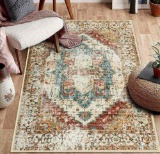 Collection Tribal Oriental Area Rug -4? X 6? FT