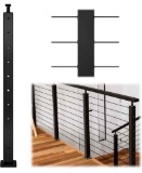 Muzata Level drilled Cable Railing Post 36