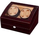 JQUEEN 4 Automatic Watch Winder with 6 Storage Case