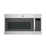 GE Profile - 2.1 cu. ft. Sensor Over-the-Range Microwave - Stainless Steel