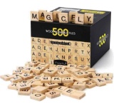 Magicfly 500 Pieces Letter Tiles