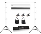 MOUNTDOG Heavy Duty Adjustable Backdrop Stand