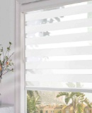 Persilux Zebra Blinds Dual Layer Roller Window Shades 34