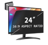 PYS Upgrade 24 Inch Computer Monitor Privacy Screen Filter with 16:9 Ratio
