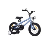 Bestry Blue Kids Bike for Toddlers and Kids 3-12 Years Old with Headlight & Training Wheels 12 14 16