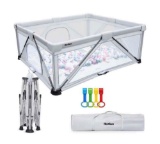Baby Playpen Foldable, Tksd&m Large Play Yard