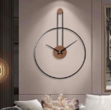 YISITEONE Medium Decorative Wall Clock for Living Room