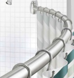 Curved Shower Curtain Rod