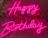 KUNBIGO Happy Birthday Neon Signs