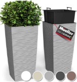 JANSKA SWEDEN EverGreen Indoor/Outdoor Planters 1.8 Gallon 2 Piece Duo Set