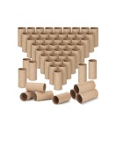 100 Packs Cardboard Tubes for Craft, 1.57 x 3.35 Inch