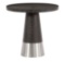 Bernhardt Decorage Round End Table in Cerused Mink 380-127
