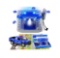 Otto Car Wash Toy Playset, with Push and Play Police Car - Stimulate Real Car Washing Experience