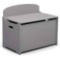 Delta Children MySize Deluxe Toy Box - Greenguard Gold Certified, Grey