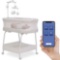Delta Children SmartSleep Auto Glide Bassinet with Bluetooth