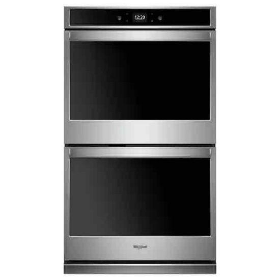 Whirlpool 27 in. Double Electric Wall Oven in Stainless Steel