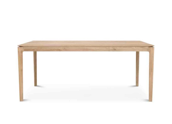 Ethnicraft Oak Bok 79" Dining Table