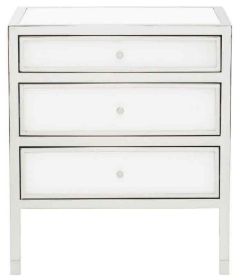 Bernhardt Blanca Nightstand in White